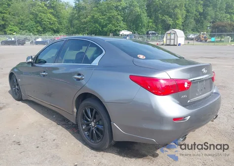 2016 Infiniti Q50 3.0T Premium from USA, damaged, VIN JN1EV7AR5GM343129